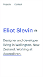 Mobile Screenshot of eliotslevin.com